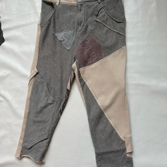 Nozomi Ishiguro Patchwork Joggers - Picture 2 of 7